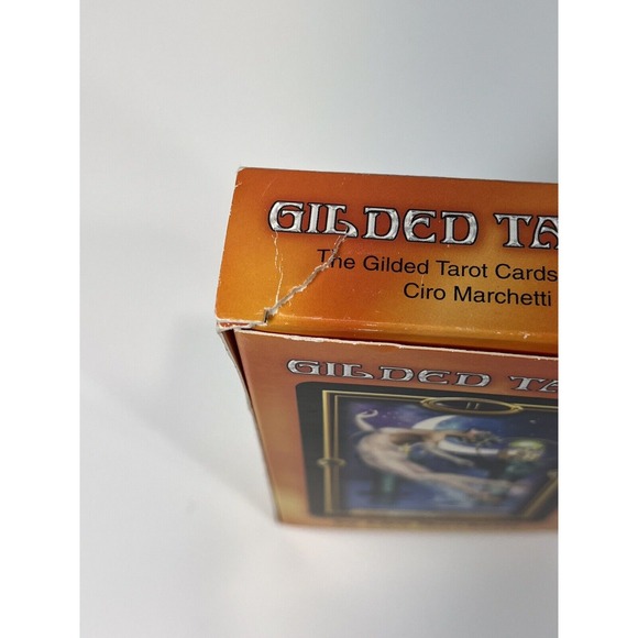 Gilded Tarot Cards Deck by Ciro Marchetti Divination Complete Set - Picture 5 of 13